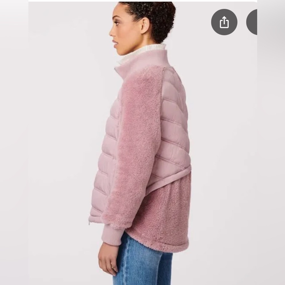 Bernardo Mixed Media Puffer Jacket - image 1